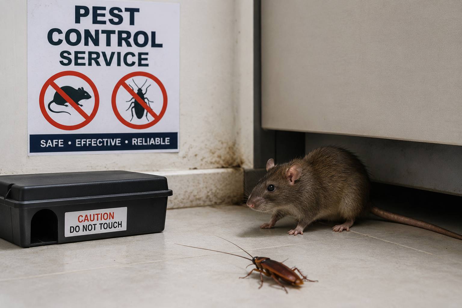 Rodent & Cockroach Management